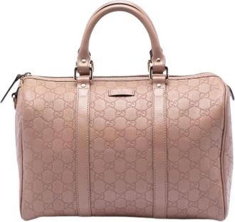 Gucci Pre-owned Handbags, female, Brown, Size: ONE SIZE Pre-owned Joy Boston Bag
