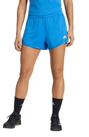 adidas Pacer High Waist Knit Shorts in Ray Blue at Nordstrom Rack, Size Xx-Small 5