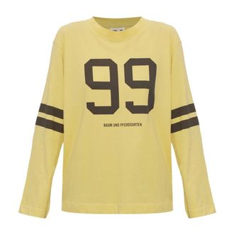 Baum Und Pferdgarten Tops, Dames, Geel, S, Katoen, Jeevona Top
