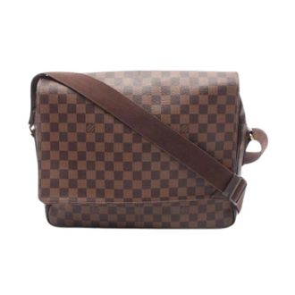 Louis Vuitton Pre-owned Cross Body Bags, male, Brown, Size: ONE SIZE Pre-owned Shelton GM Shoulder Bag