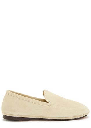 Christophe Lemaire Suede Loafers - White - 36 (IT36/ UK3)