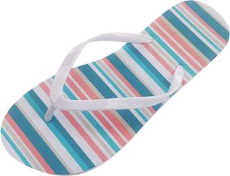 Generic WomenS Non Slip Slippers, Womens Flip Flops Women Flat Bottom Clip-Toe Slippers Women Beach Slippers Summer Sliders Sandals Printing Slippers Flip Flo