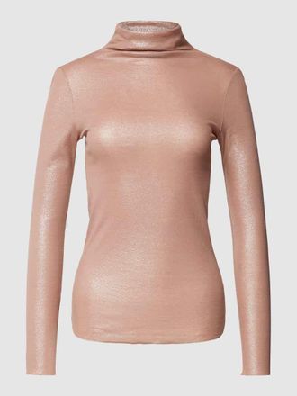 Luisa Cerano Luisa Cerano Rollkragenpullover mit Effektgarn in Altrosa, Gr&ouml;&szlig;e 36
