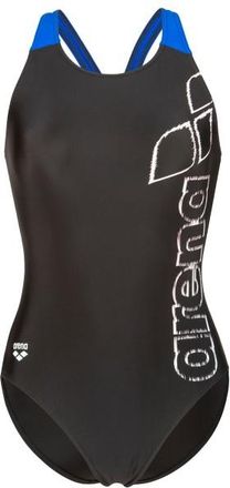 Arena Scratchy Swimsuit V Back Badeanzug f&uuml;r Damen | schwarz