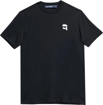 Karl Lagerfeld NFT T-Shirt - Heren - T-shirts - Zwart - 2XL - Katoen - Tops