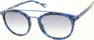 Carolina Herrera Womens SHE74106DQ 52 Sunglasses - Blue - One Size