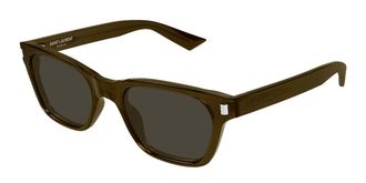 Saint Laurent SL 874 004 Mens Sunglasses Brown Size 52 - Free RX Lenses - Free RX Lenses