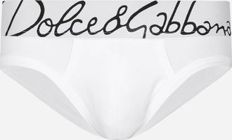 Dolce & Gabbana Slip Medio - Man Underwear And Loungewear White 3