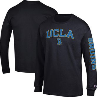 Champion Mens Champion Black UCLA Bruins Arch Over Logo 2-Hit Long Sleeve T-Shirt at Nordstrom, Size Xx-Large