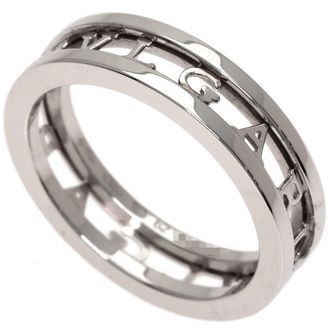 Bulgari White Gold (18K) Band Ring (Pre-Owned)