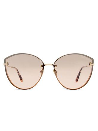 Tom Ford Eyewear Evangeline zonnebril - Goud