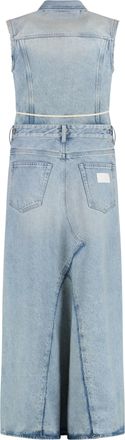 Maison Margiela Womens Denim Dress Medium Blue Cotton