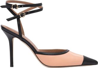 Lella Baldi 105 mm Leren Pumps met Enkelbandje - Dames - Schoenen - Veelkleurig - Maat: 39 1/2 EU Leer