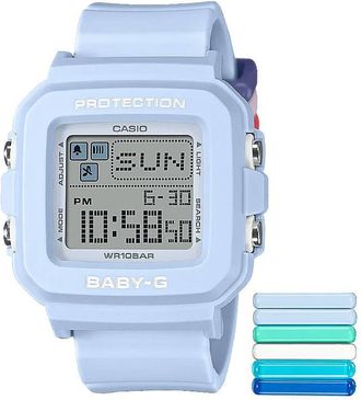 Casio Baby-G +Plus Light Blue Digital Watch BGD-10L-2