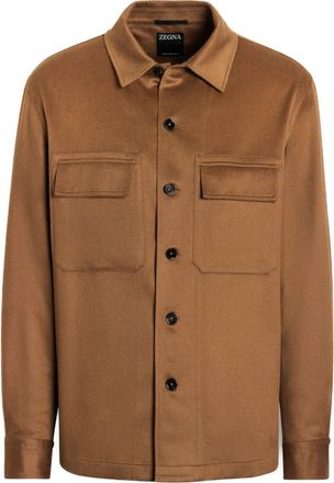 Ermenegildo Zegna Alba Oasi Cashmere Overshirt