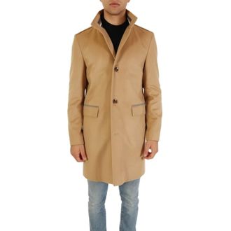 HUGO BOSS Hombre, Abrigos, Beige, Talla: M