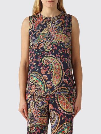 Etro Top in poliestere paisley Etro
