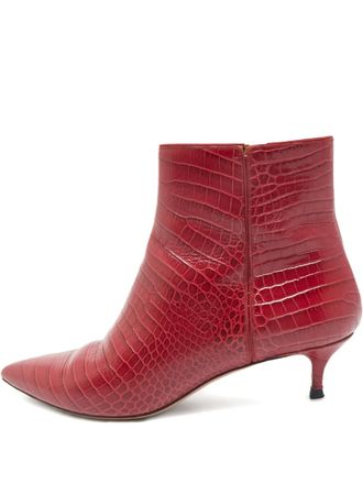 Aquazzura Stivali in pelle - Rosso