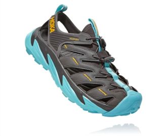 Hoka One One Womens Hopara Hiking Shoes In Dark Gull Grey/antigua Sand
