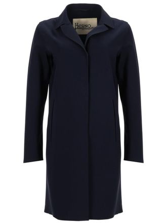Herno Polyamide Elastane Raincoat - Blue