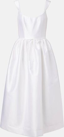 Markarian Abito midi Apple in cotone e seta