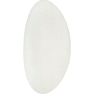 vidaXL Alfombra Crema 100 X 200 Cm Poli&eacute;ster Vidaxl