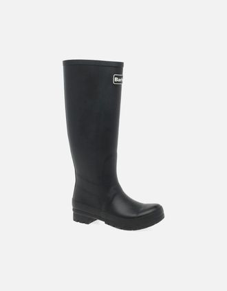 Barbour Womens Abbey Womens Wellingtons - Black - Size: 4