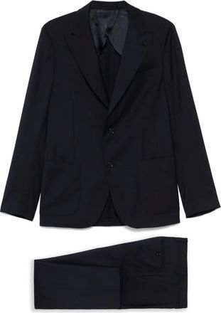 Lardini Pak met broche detail - Blauw