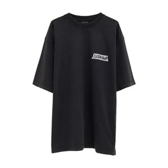 Balenciaga Hombre, Camisetas, Negro, Talla: XL