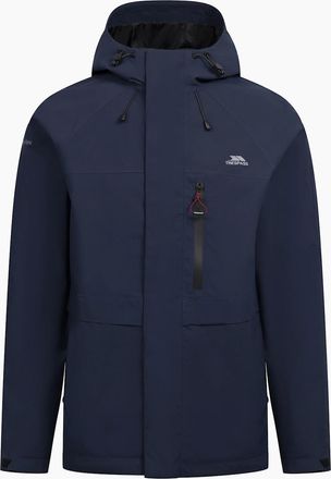 Trespass Mens Trespass Mens Carnish Waterproof Jacket - Navy - Size: Regular/34