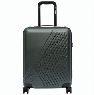 K-Way Eudoxie Logo Polycarbonate Carry On Luggage