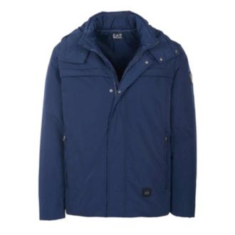 Emporio Armani Heren, Jassen, Blauw, Maat: M