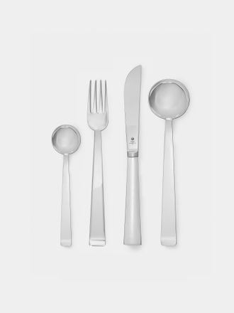 Wiener Silber Manufactur Josef Hoffmann 135 Silver-Plated Dinner Cutlery (Set of 4 Pieces)