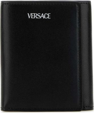 Versace Black Leather Wallet