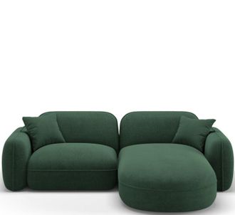 CXL by Christian Lacroix 3-Sitzer Designer Ecksofa Lucien mit Eckteil rechts - Samtbezug Bubble