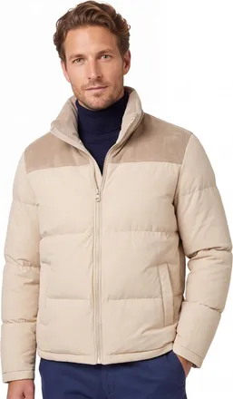 Profuomo Puffer jas Profuomo beige