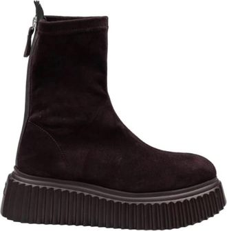 AGL Enkellaarsjes - Dames - Enkellaarsjes - Bruin - 36 1/2 EU - Schoenen