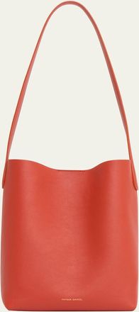 Mansur Gavriel Small Everyday Cabas Leather Shoulder Bag