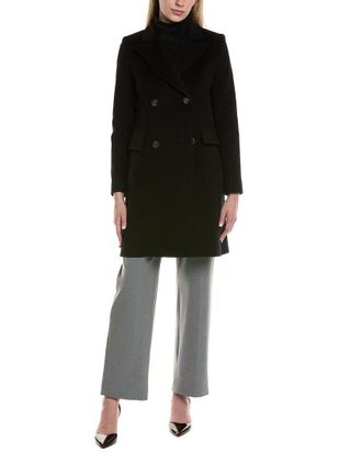 Fleurette Wool-Blend Coat