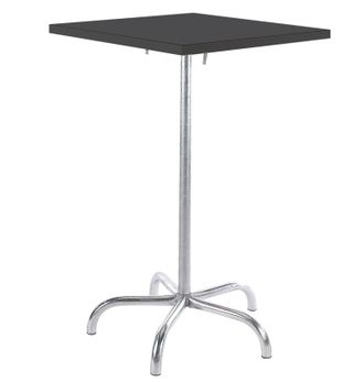 Schubiger M&ouml;bel Metall-Stehtisch S&auml;ntis Quadratisch