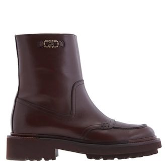 Ferragamo Ferragamo Oreste Leather Ankle Boots