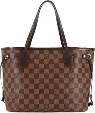 Louis Vuitton Pre-owned Tote Bags, female, Brown, Size: ONE SIZE Pre-owned Damier Ebene Tote Bag