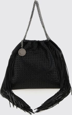 Stella McCartney Borsa Falabella in pelle sintetica intrecciata con frange