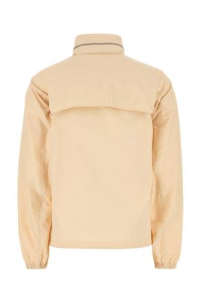 Burberry Womens Skin Pink Nylon Blend Windbreaker Teacup Exterior: Cotton Giubbini