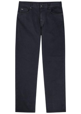 Emporio Armani J76 Straight-leg Jeans - Black - 38 (W38 / Xxl)