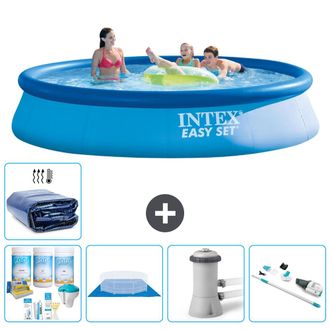 Intex Piscina Easy Set Redonda - 396x84 Cm - 7-piezas S20183