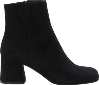 Donna Lei Stijlvolle Enkellaars Daphne - Dames - Laarzen met Hak - Zwart - 40 EU - Schoenen