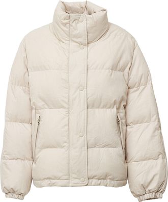 Isabel Marant Padded High Collar Satin-Finish Coat
