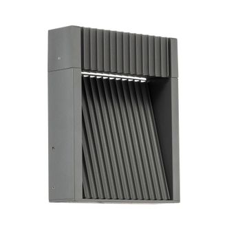 Lucande Lucande L&aacute;mpara De Pared Led Exterior tavion En Negro Aluminio