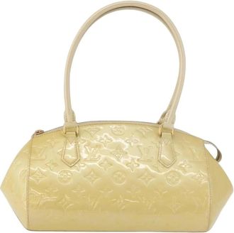 Louis Vuitton Pre-owned Handbags, female, Yellow, Size: ONE SIZE Pre-owned Alma Handbag